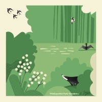 Apaszka jedwabna Wielkopolski Park Narodowy I